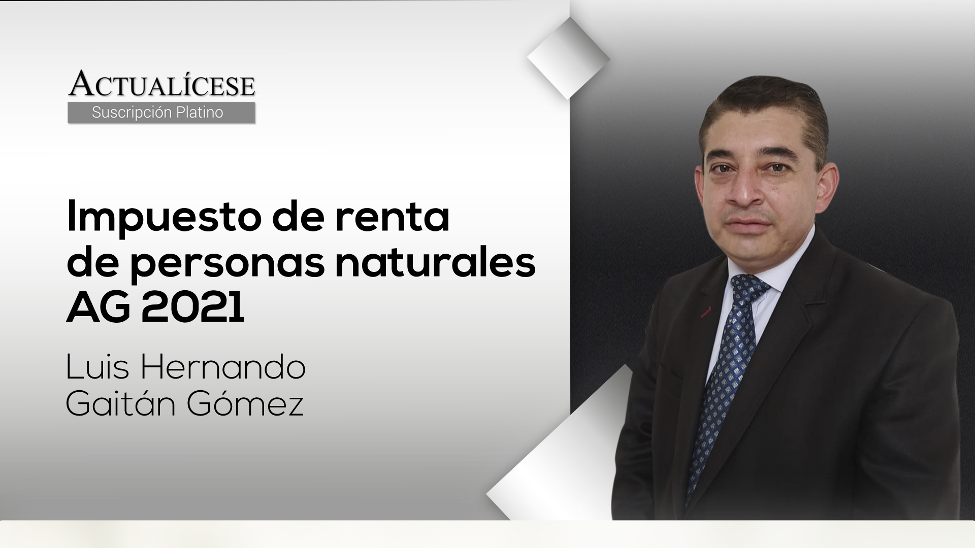 Impuesto de renta de personas naturales AG 2021