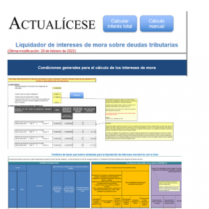 Liquidador: Intereses moratorios sobre deudas tributarias