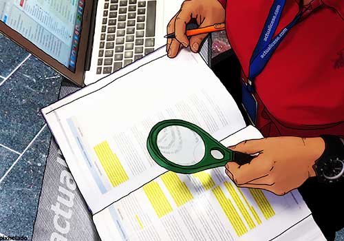 ¿Qué información no puede usar el auditor como evidencia de auditoría?