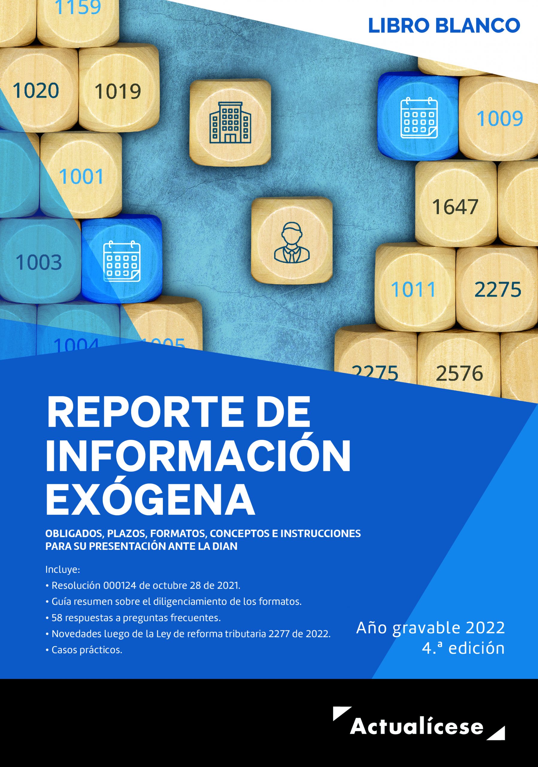 Complementos del Libro Blanco: Reporte de información exógena, año gravable 2022