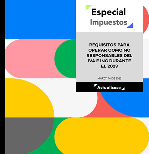 Requisitos para operar como no responsables de IVA durante el 2023 