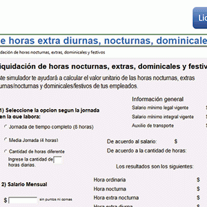 Formatos para la liquidación de la nómina paso a paso