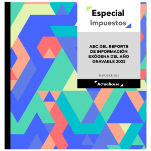 [Libro Digital] ABC del reporte de información exógena del año gravable 2022