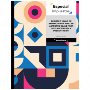 [Libro Digital] Registro único de beneficiarios finales: aspectos clave para su elaboración y presentación