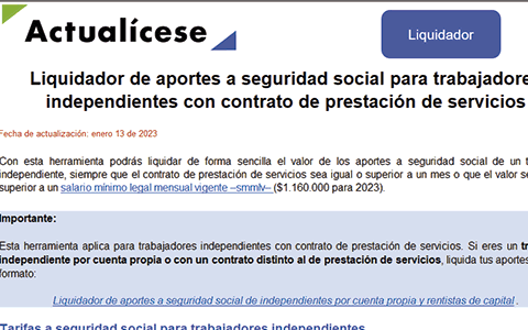 Modelos y guías sobre aspectos laborales y comerciales que deben atender los trabajadores independientes