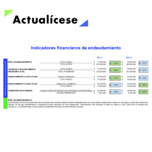 Liquidador de indicadores financieros