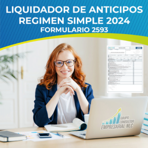 Liquidador anticipos R.S.T. 2024 - Grupo consultor empresarial NLC SAS