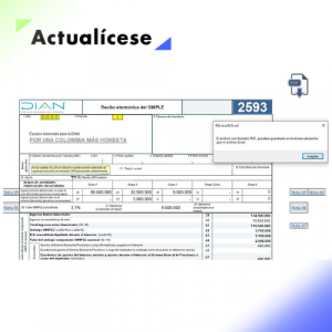 [Liquidador] Excel del formulario 2593 AG 2025: declaración de anticipos bimestrales – régimen simple