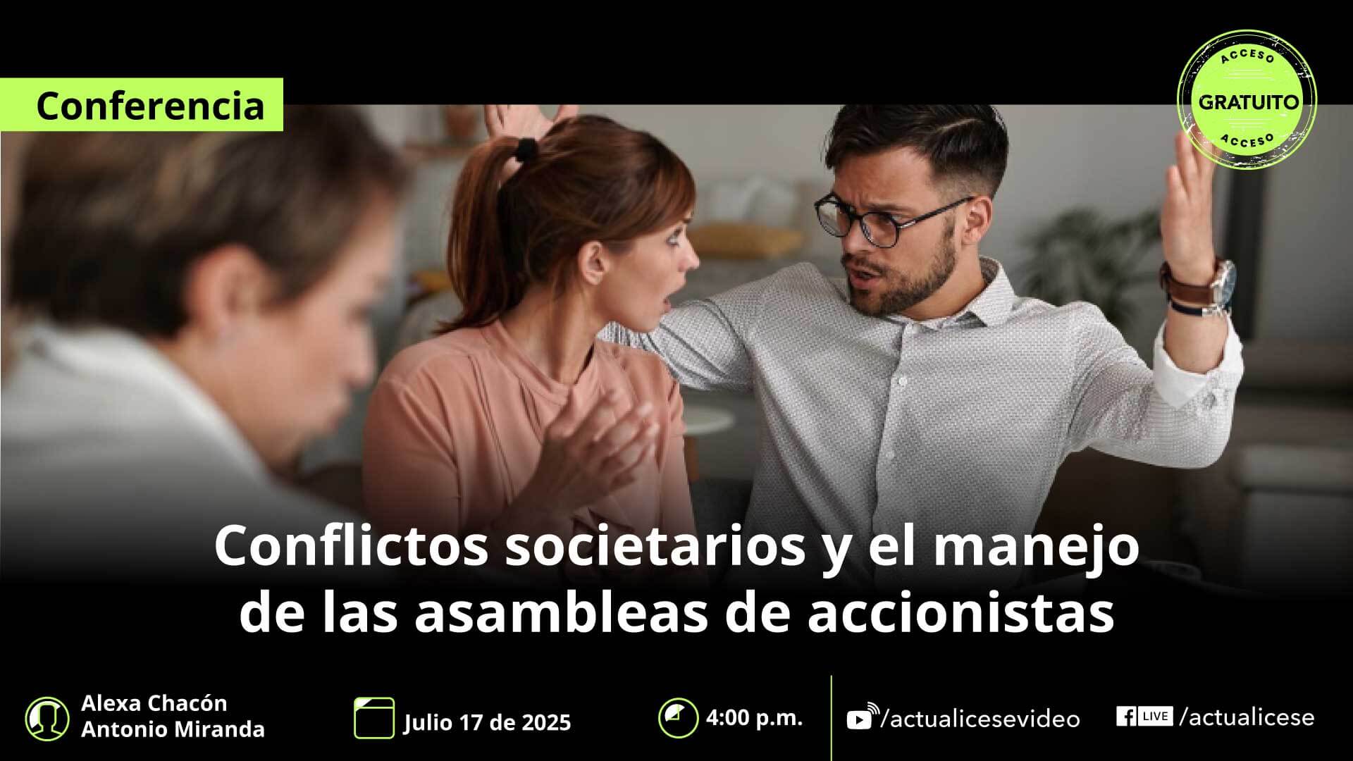 [Conferencia] Cuando el socio-administrador se toma el poder: ¿cómo defender tus derechos de accionista en la SAS?